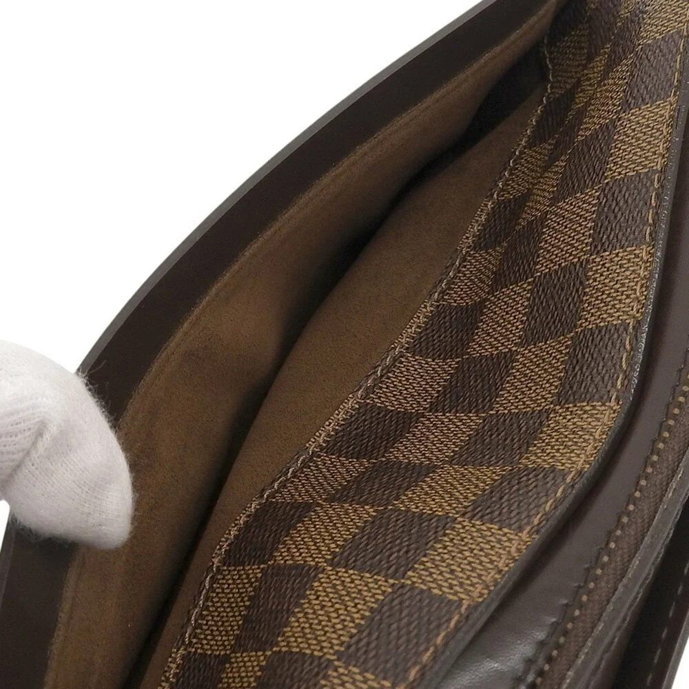 LOUIS VUITTON Brown Damier Clutch Bag